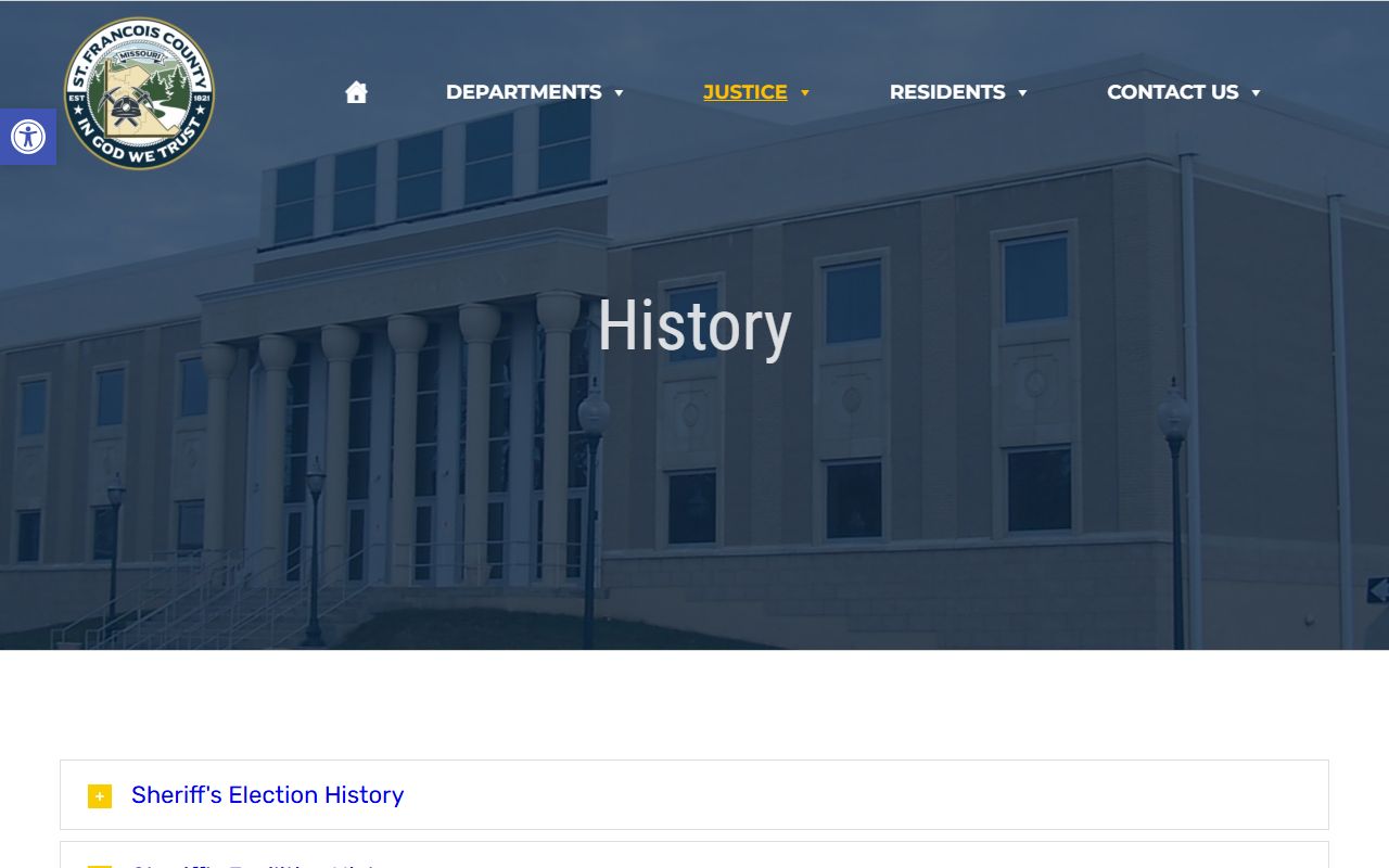 St. Francois County Jail facility history and inmate capacity record